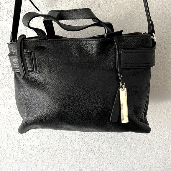 Vince Camuto | Bags | Vince Camuto Black Leather Bag Some Wear On The ...